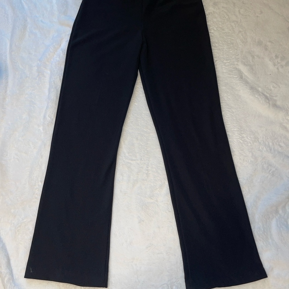 G.W. Sport Black Dress Pants Women’s Straight Leg Work Office Classic Size XL